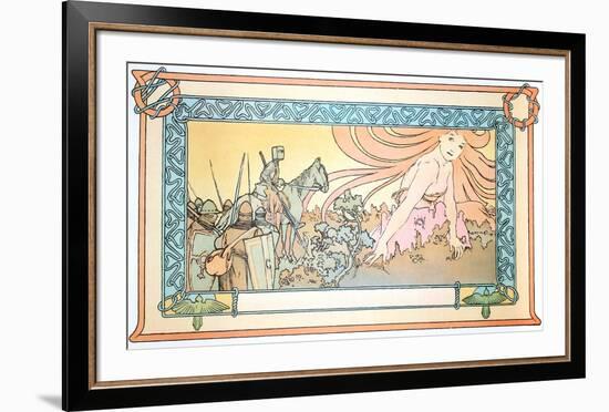 Soldiers Dream-Alphonse Mucha-Framed Collectable Print