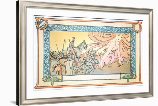 Soldiers Dream-Alphonse Mucha-Framed Collectable Print