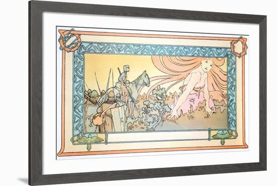 Soldiers Dream-Alphonse Mucha-Framed Collectable Print