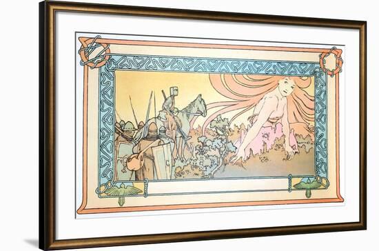 Soldiers Dream-Alphonse Mucha-Framed Collectable Print