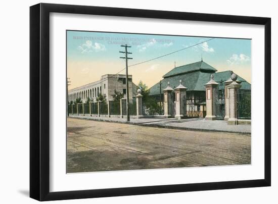 Soldiers Field, Cambridge-null-Framed Art Print