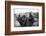 Soldiers in a Trench Wearing a Gas Mask and Oxygen Supply in Nieuwpoort, 1915-Jacques Moreau-Framed Photographic Print