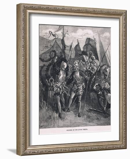 Soldiers of the Tudor Period-Charles Ricketts-Framed Giclee Print