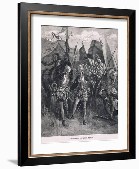 Soldiers of the Tudor Period-Charles Ricketts-Framed Giclee Print