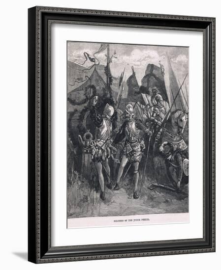 Soldiers of the Tudor Period-Charles Ricketts-Framed Giclee Print