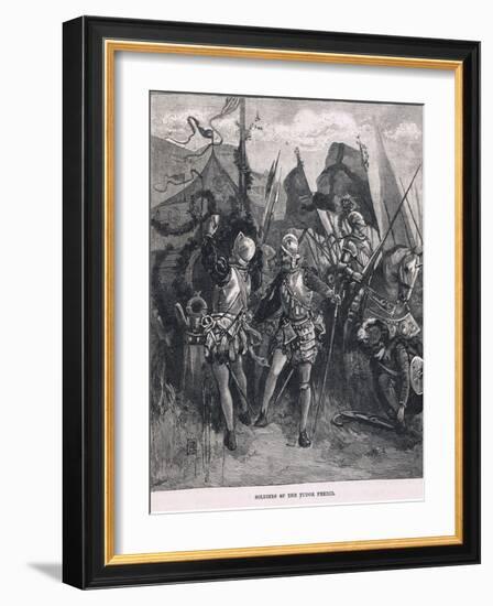 Soldiers of the Tudor Period-Charles Ricketts-Framed Giclee Print