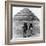 Soldiers on Camels and Step Pyramid Photograph - Egypt-Lantern Press-Framed Premium Giclee Print