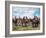 Soldiers on Horseback-Jean-Louis Ernest Meissonier-Framed Giclee Print