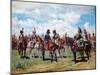 Soldiers on Horseback-Jean-Louis Ernest Meissonier-Mounted Giclee Print