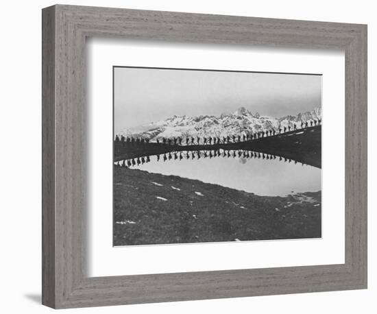 Soldiers Pass Mountain Lake-null-Framed Photographic Print