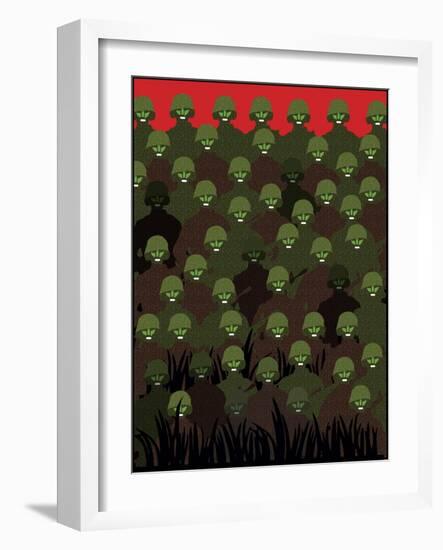 Soldiers-Teofilo Olivieri-Framed Giclee Print