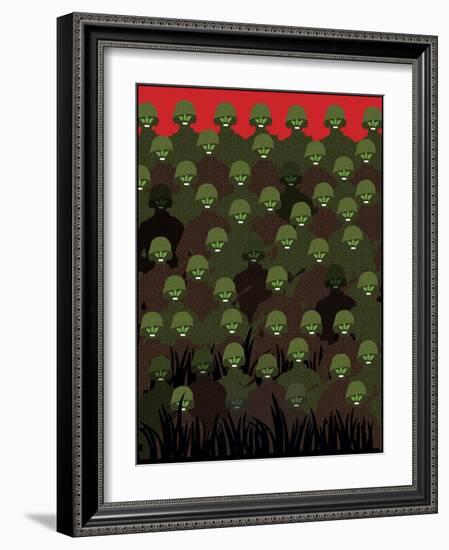 Soldiers-Teofilo Olivieri-Framed Giclee Print