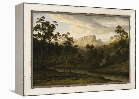 Soleil couchant à Ben Lomond (Tasmanie)-John Glover-Framed Premier Image Canvas