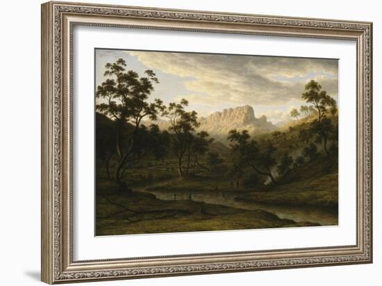 Soleil couchant à Ben Lomond (Tasmanie)-John Glover-Framed Giclee Print