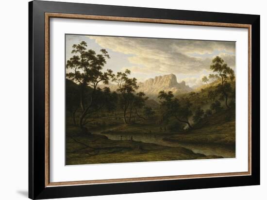 Soleil couchant à Ben Lomond (Tasmanie)-John Glover-Framed Giclee Print