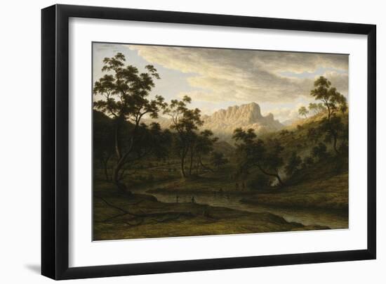 Soleil couchant à Ben Lomond (Tasmanie)-John Glover-Framed Giclee Print