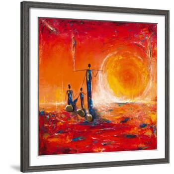 Soleil-Marso-Framed Art Print