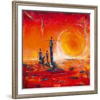 Soleil-Marso-Framed Art Print
