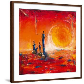 Soleil-Marso-Framed Art Print