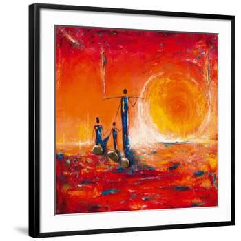 Soleil-Marso-Framed Art Print