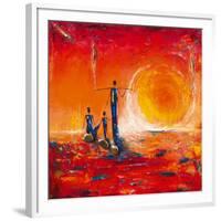 Soleil-Marso-Framed Art Print