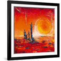 Soleil-Marso-Framed Art Print