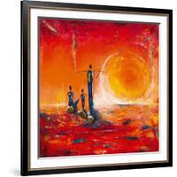 Soleil-Marso-Framed Art Print