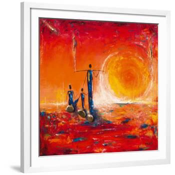 Soleil-Marso-Framed Art Print