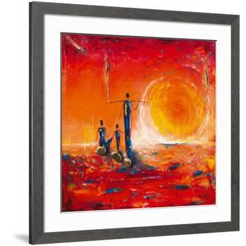 Soleil-Marso-Framed Art Print