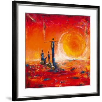 Soleil-Marso-Framed Art Print