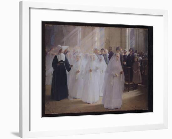 Solemn Communion-Jules Octave Triquet-Framed Giclee Print