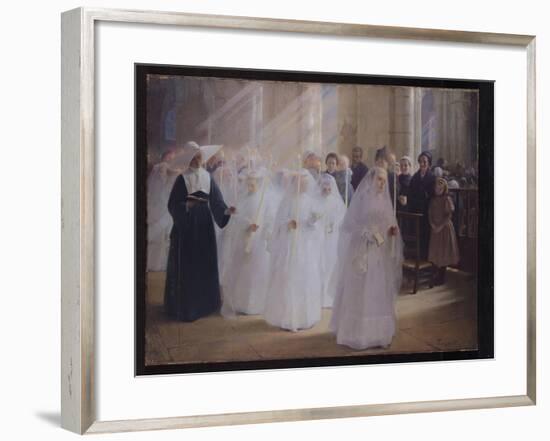 Solemn Communion-Jules Octave Triquet-Framed Giclee Print