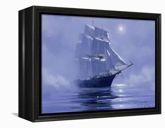 Solent'- Out of the Nightmist, 2009-James Brereton-Framed Premier Image Canvas