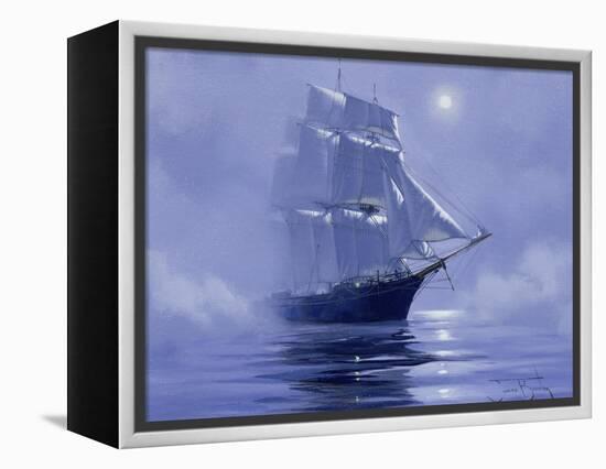 Solent'- Out of the Nightmist, 2009-James Brereton-Framed Premier Image Canvas