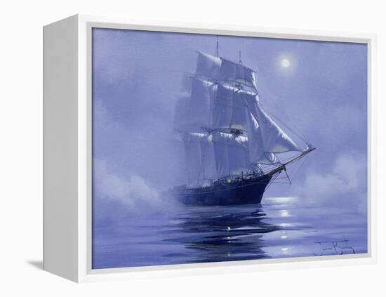 Solent'- Out of the Nightmist, 2009-James Brereton-Framed Premier Image Canvas