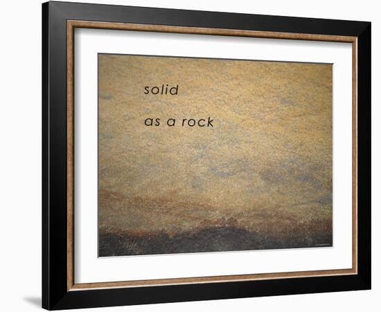 Solid as a Rock-Nicole Katano-Framed Photo