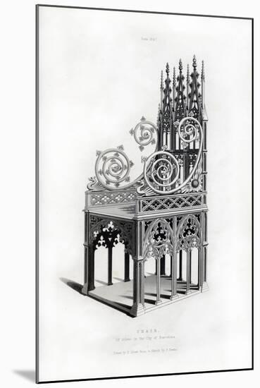 Solid Silver Throne, 1397-Henry Shaw-Mounted Giclee Print
