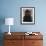 Solid Walnut Dresser with Three Drawers in Lower Body Inlaid with Pear Wood-null-Framed Giclee Print displayed on a wall