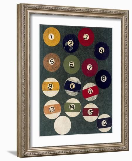 Solids & Stripes-Susan Gillette-Framed Premium Giclee Print