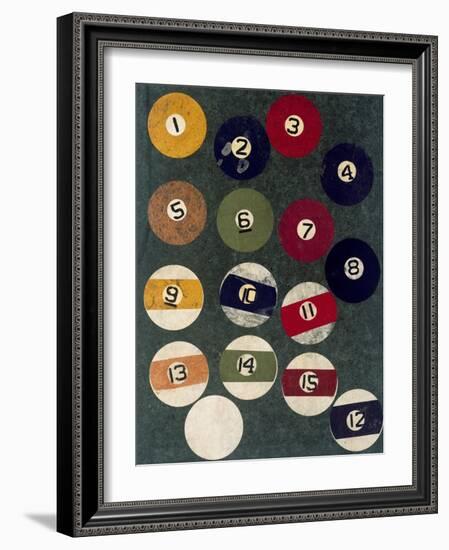 Solids & Stripes-Susan Gillette-Framed Premium Giclee Print