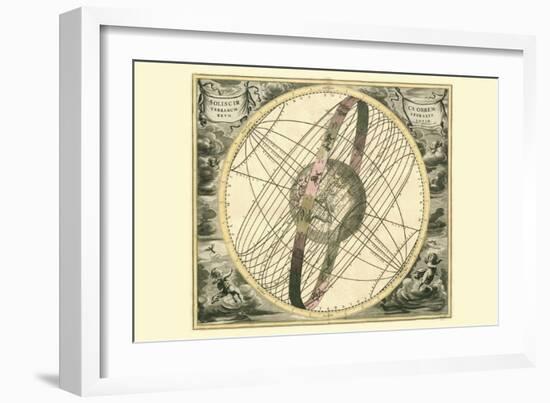 Solis Cir Terrarum-Andreas Cellarius-Framed Art Print