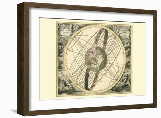 Solis Cir Terrarum-Andreas Cellarius-Framed Premium Giclee Print