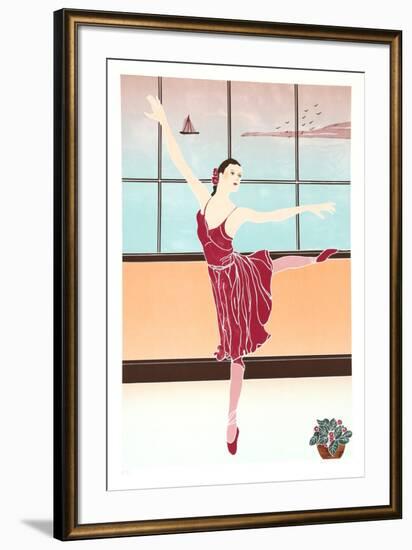 Solitary Dancer-Gina Lombardi Bratter-Framed Limited Edition