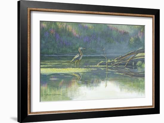 Solitary Hunter-Bruce Dumas-Framed Giclee Print