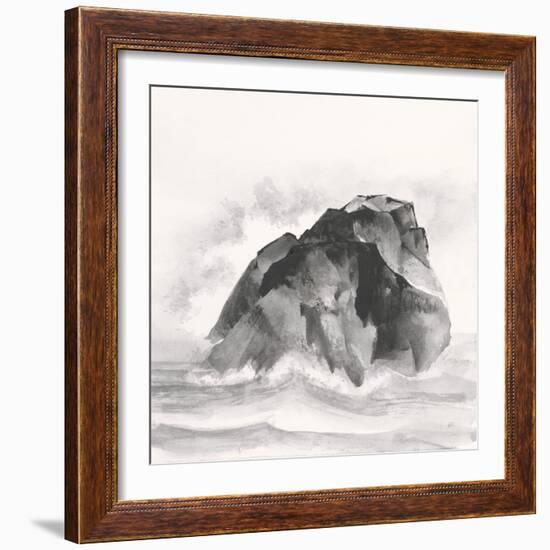 Solitary Rock-Chris Paschke-Framed Art Print