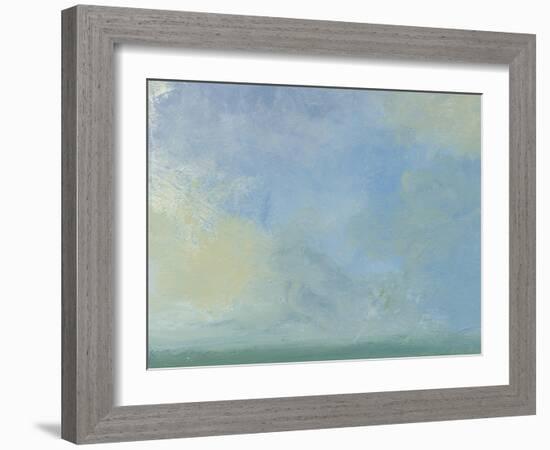 Solitary Sky 1-Jan Weiss-Framed Art Print