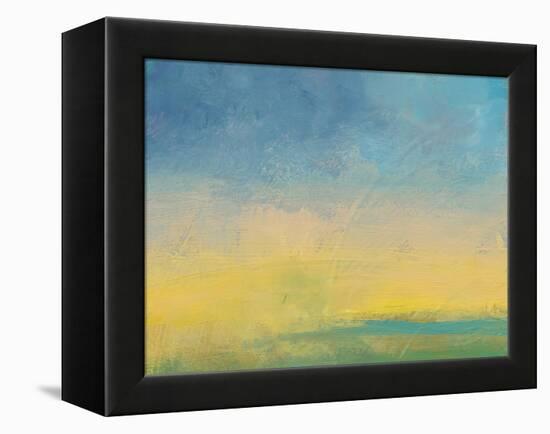 Solitary Sky 2-Jan Weiss-Framed Stretched Canvas