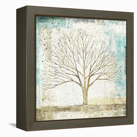 Solitary Tree Collage-Avery Tillmon-Framed Stretched Canvas