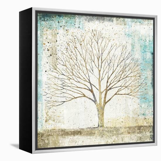 Solitary Tree Collage-Avery Tillmon-Framed Stretched Canvas