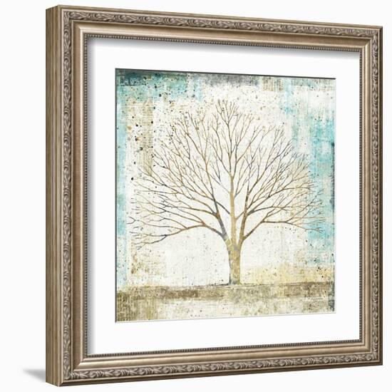 Solitary Tree Collage-Avery Tillmon-Framed Art Print